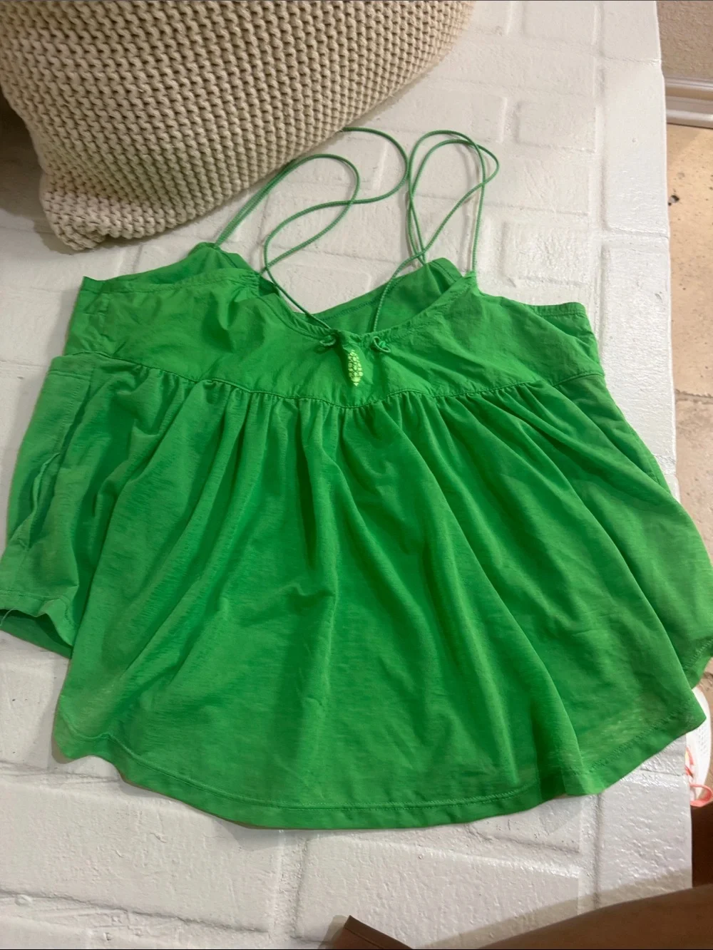 Free People adjustable strap, flowy , baby doll tank